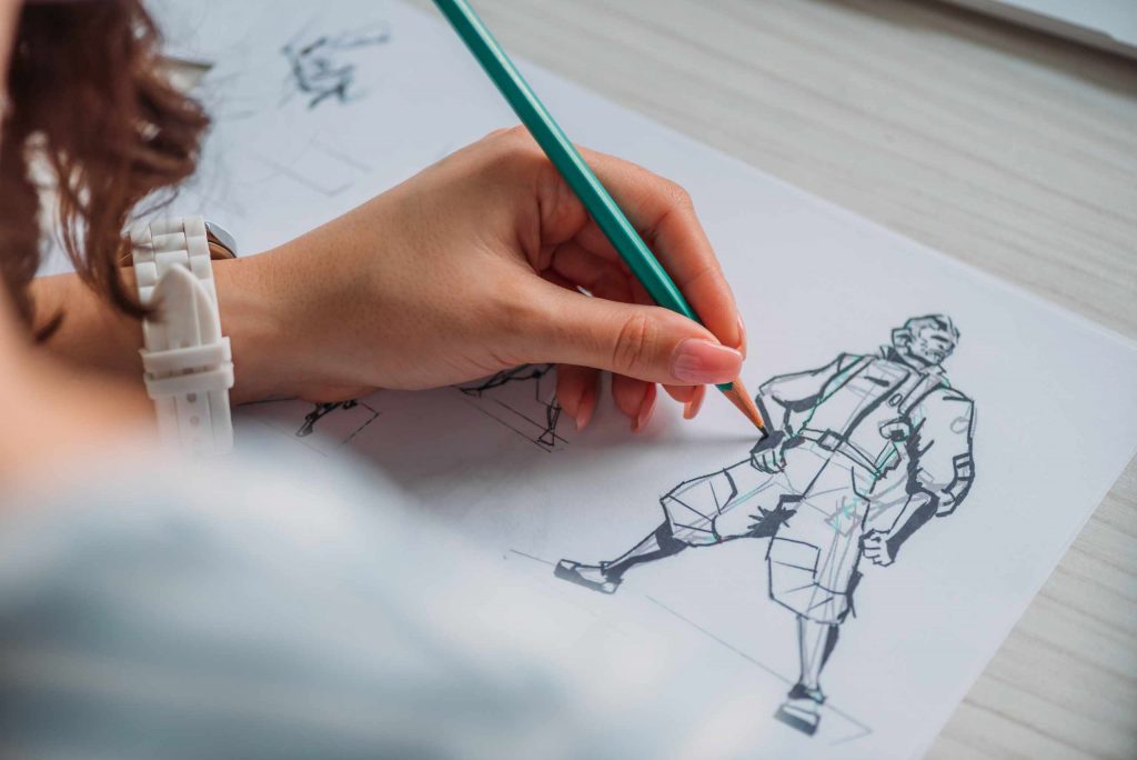 Mastering Object Sketching by Breaking Down to Basic Shapes